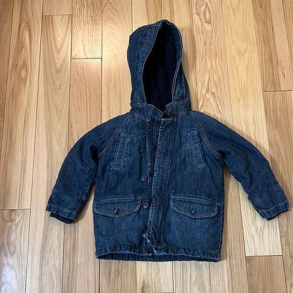 Baby Gap tolddler Boy Demi parka coat size 4 - Picture 2 of 5